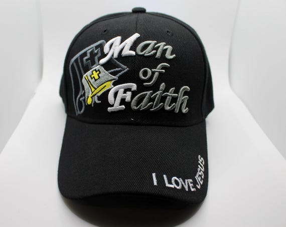 Chapeau Homme De Foi. Casquette De Baseball Jésus