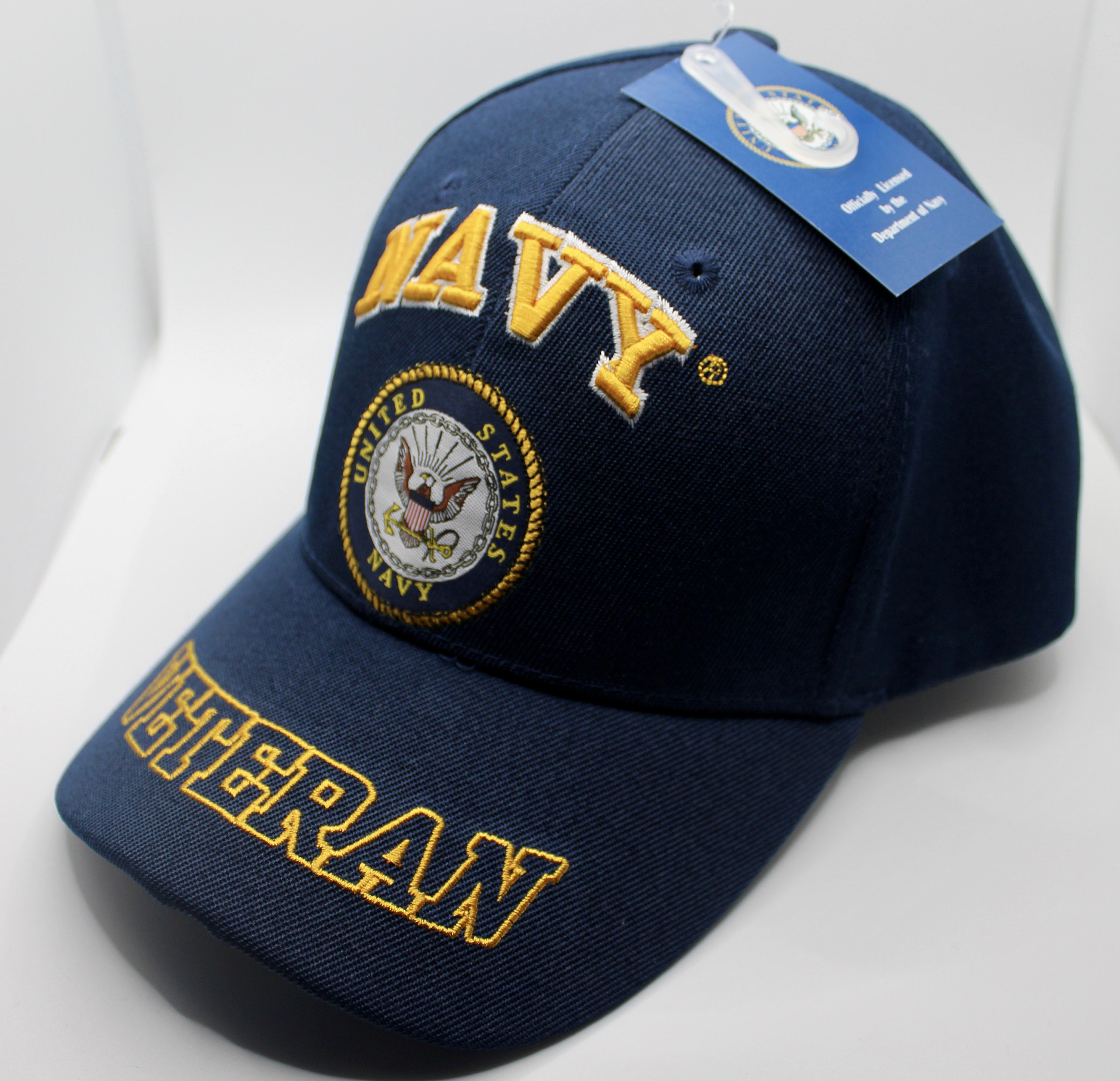 Clarity Cap Cappello Baseball Nero "Sergente In Pensione" Esercito USA - Licenza Ufficiale, Regolabile, Marchio Kys Headwear Veterans Of The Long War - Foto 3