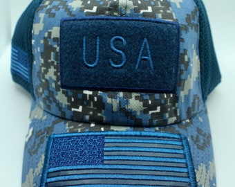 Cappello Da Baseball Unisex Esercito USA Bandiera Americana - Foto 5