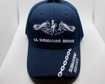 アメリカ潜水艦隊の野球帽。公式ライセンス取得済みのアメリカ潜水艦隊