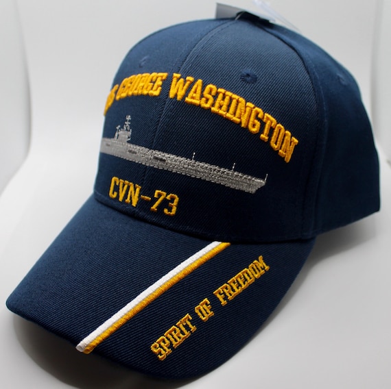 U.S Navy Hat. USS George Washington CVN-73 Hat. Aircraft Carrier