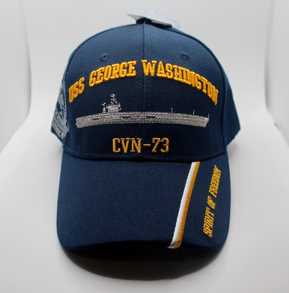 U.S Navy Hat. USS George Washington CVN-73 Hat. Aircraft Carrier