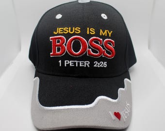 Cappellino Regolabile Unisex Berretto Da Baseball Rosso Con Ricamo "Gesù Cristo Eternamente Rinfrescante" Giovanni 4:14 | Cappello Regolabile Unisex - Foto 13