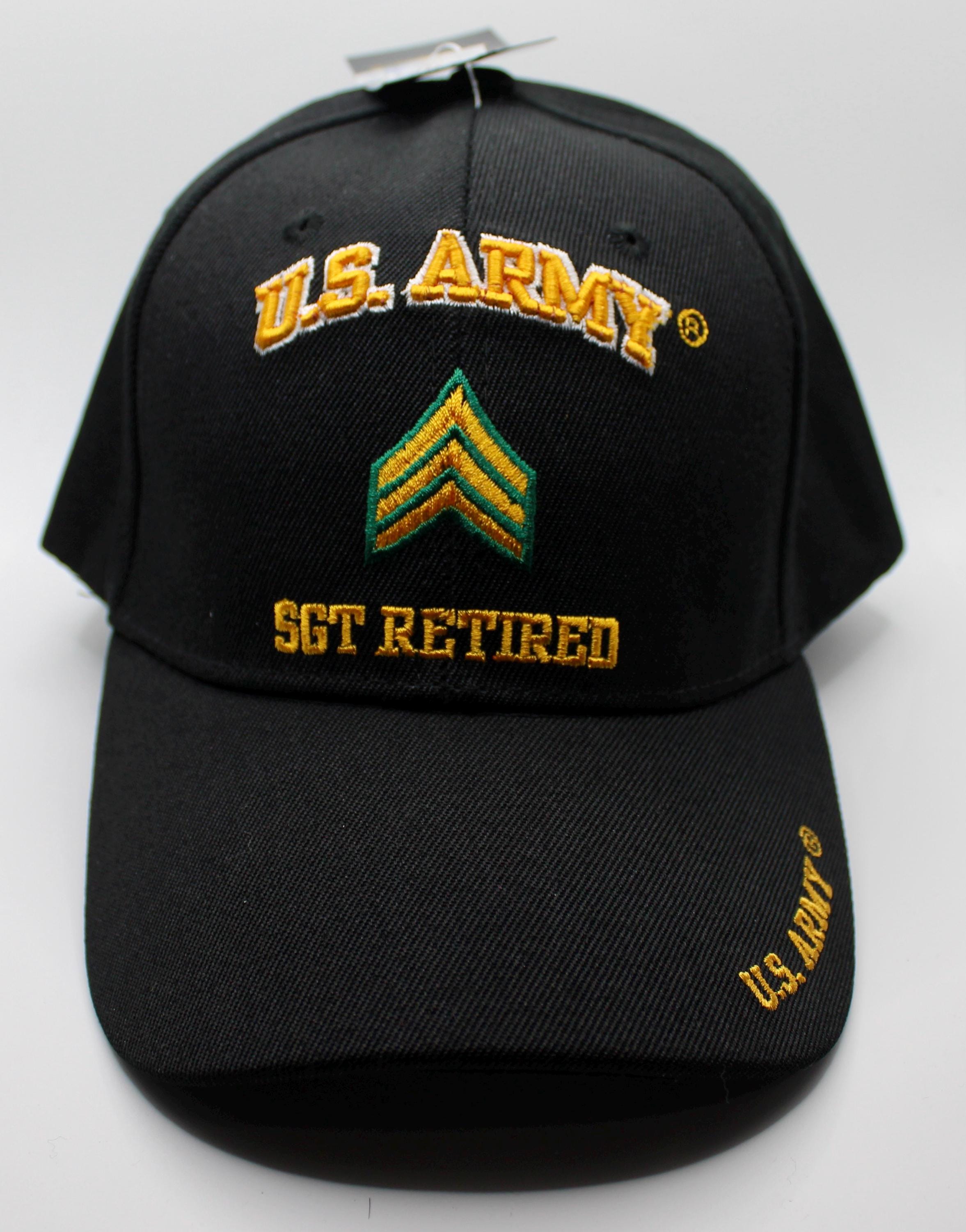 Master Sergeant Retired Veteran Hat US Air Force MSGT Retired Cap