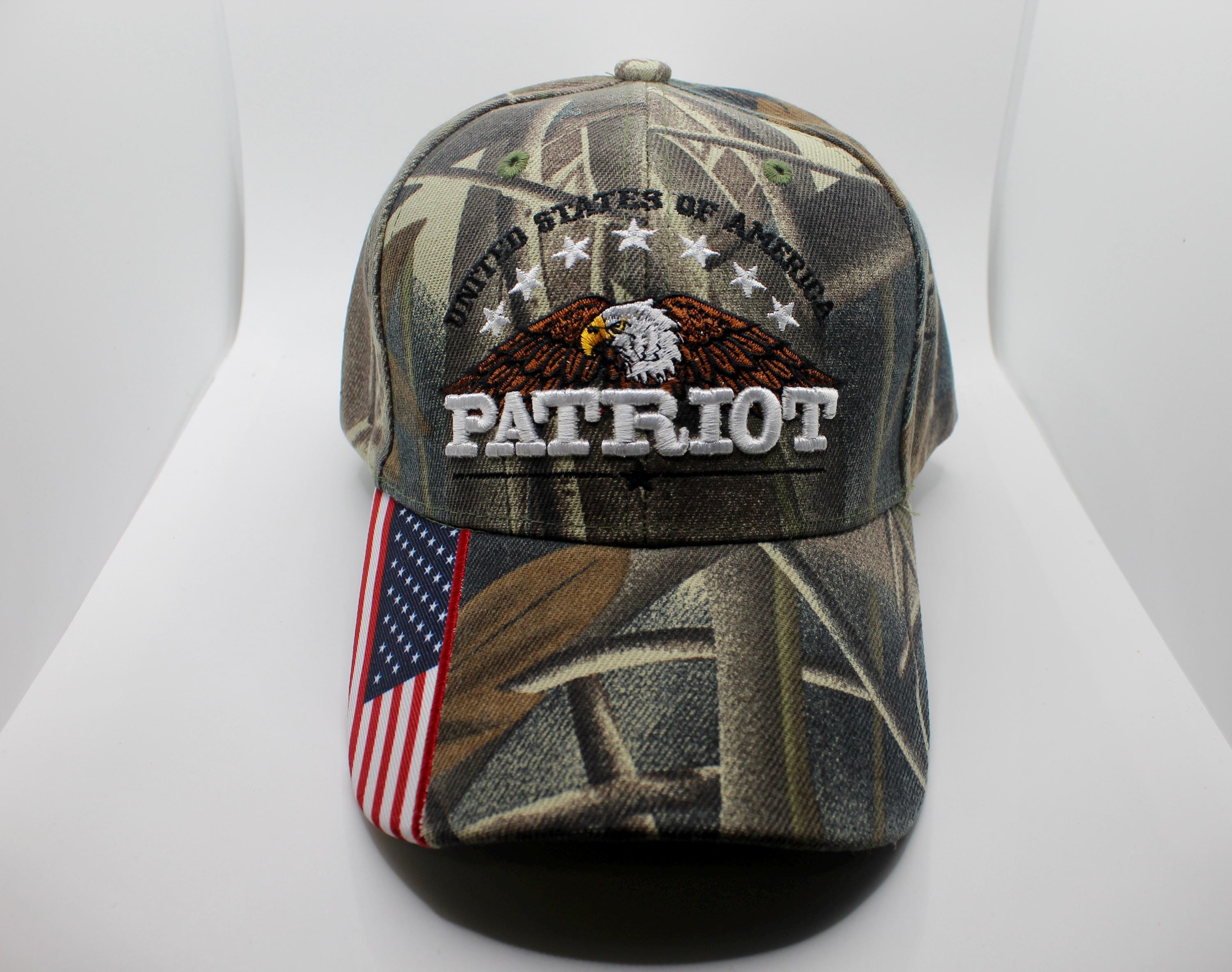 Chapeau Camionneur Vintage Années 80 American Bald Eagle USA | Casquette Patriotique Neuve Sans étiquette