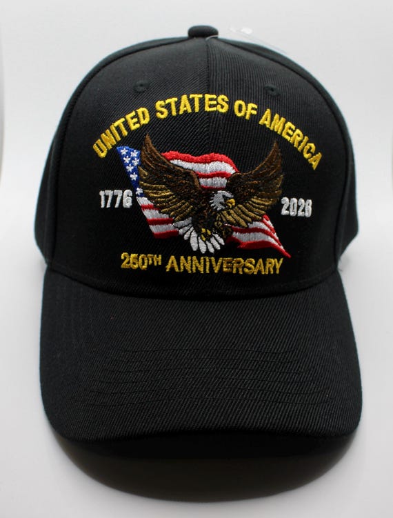 United States of America 250th Anniversary Hat. 1776–2026 