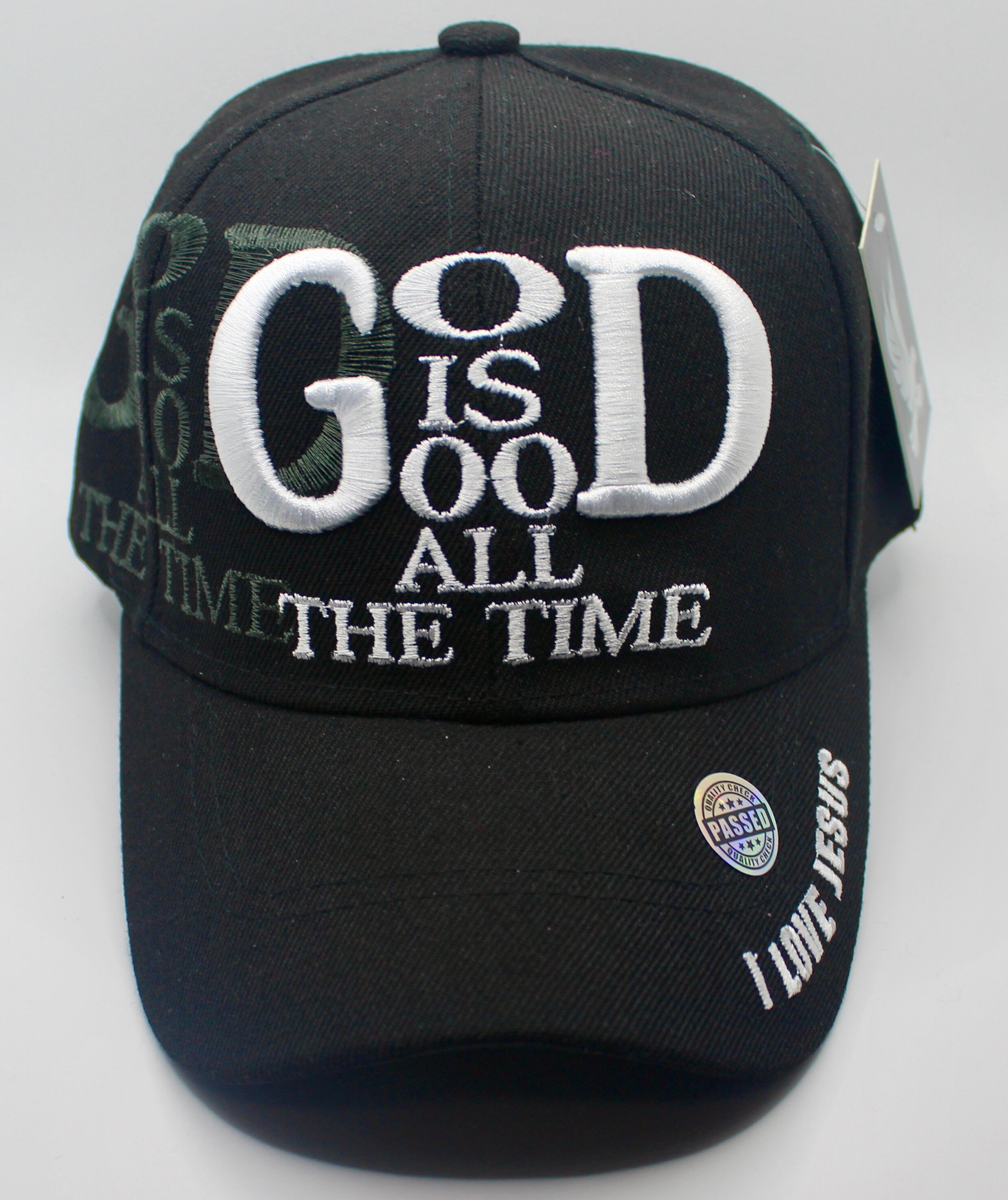 God is Good All the Time Hat. Jesus Baseball Cap. Christian 