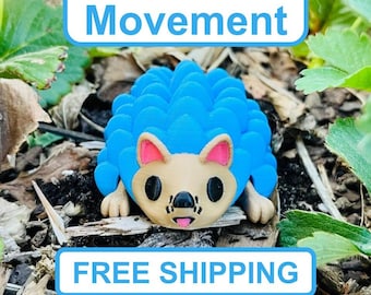 Articulated Animal Hedgehog Toy For Kid Birthday Gift For Hedgehog Lover | 3D Printed