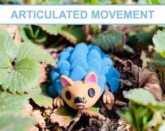 Articulated Animal Hedgehog Toy For Kid Birthday Gift For Hedgehog Lover | 3D Printed