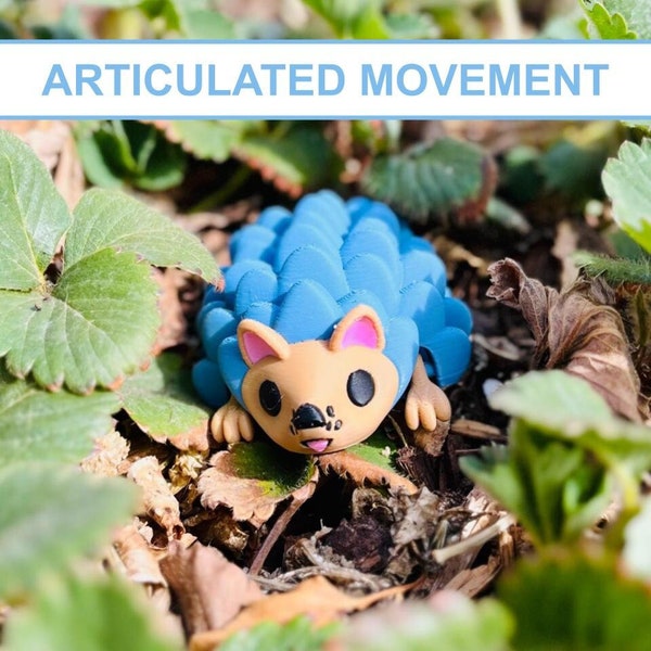 Articulated Animal Hedgehog Toy For Kid Birthday Gift For Hedgehog Lover | 3D Printed