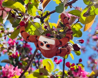 Articulated Animal Sloth Toy For Kid Birthday Gift For Sloth Lover Decor For Plants | 3D Printed