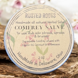 Comfrey Salve 2 oz