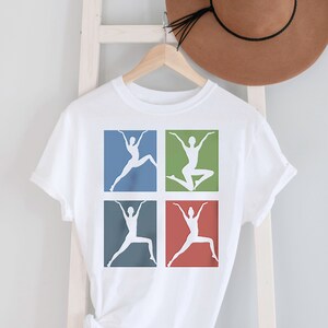 Eco-Friendly Yoga Balance Tee - Mindful Meditation and Wellness Shirt for Serenity Seekers