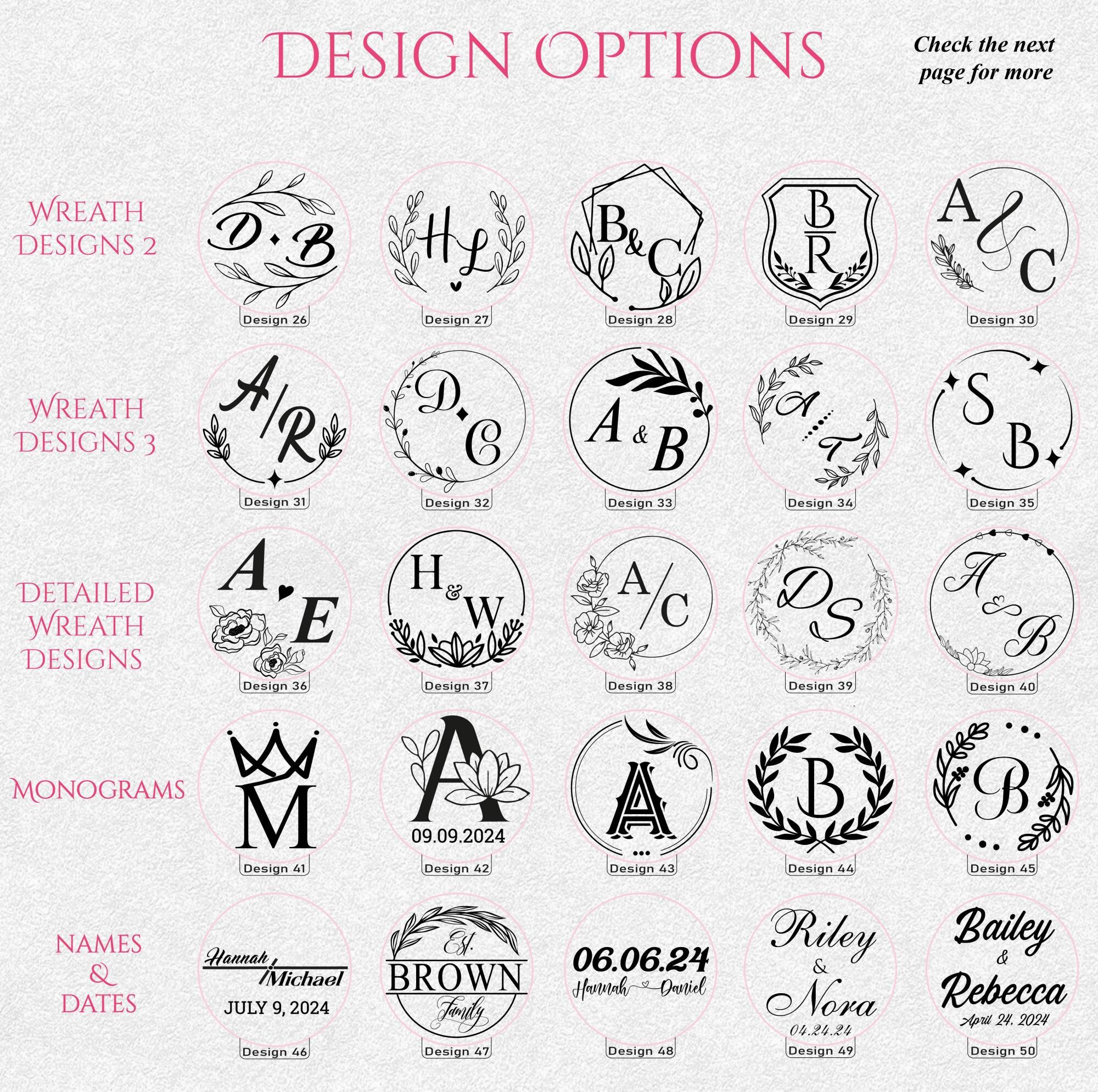 Elegant Wax Seals Wedding Wax Seal Stickers Invitation Seals Custom