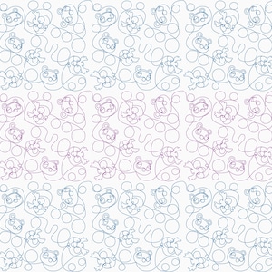 LITTLE ANIMALS – 子供向けデジタルロングアームキルトパターン | 楽しくてクリエイティブなE2Eパンタグラフ