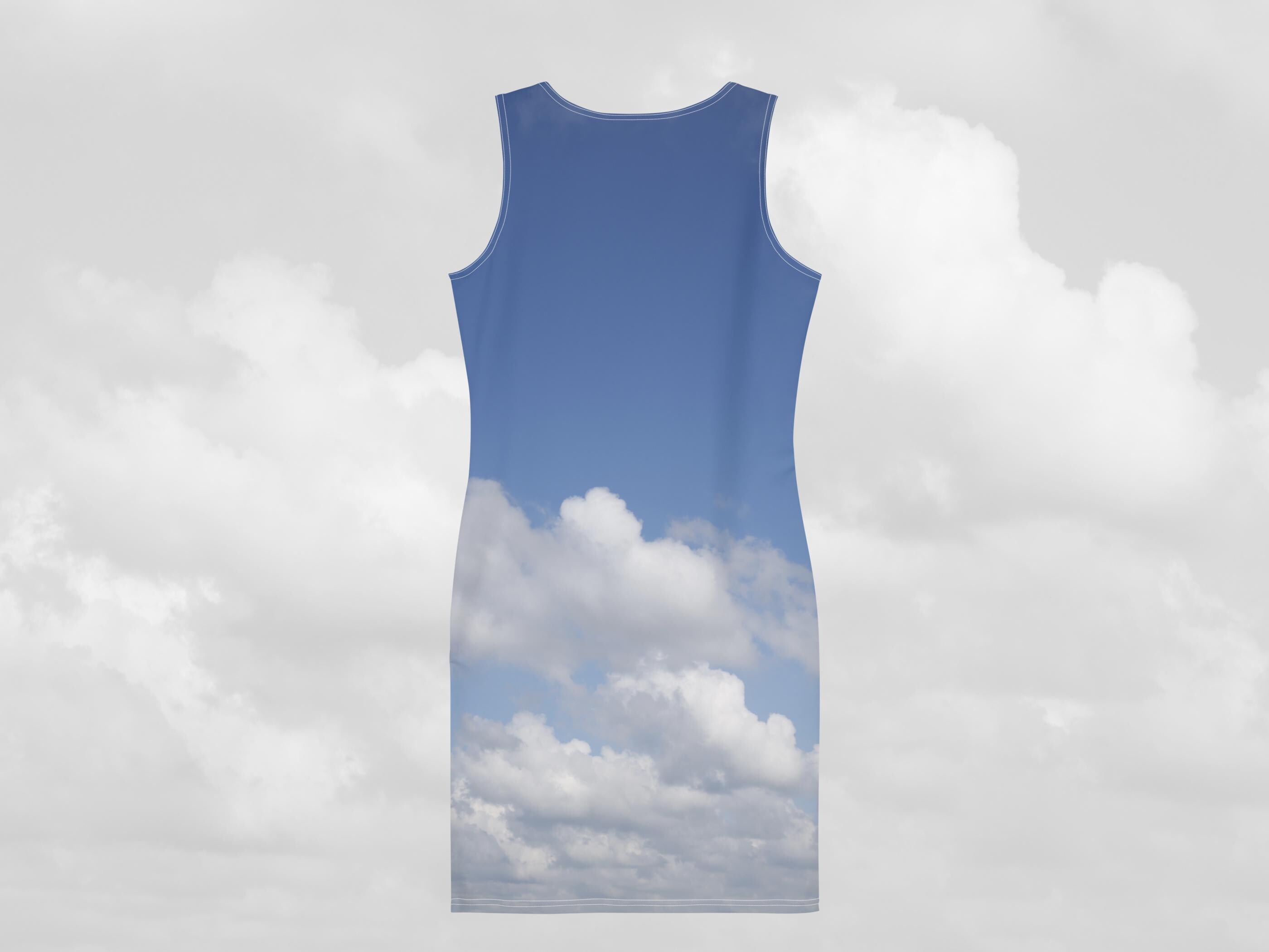 blue and white cloud dress On a Cloud Maxi Dress Blue