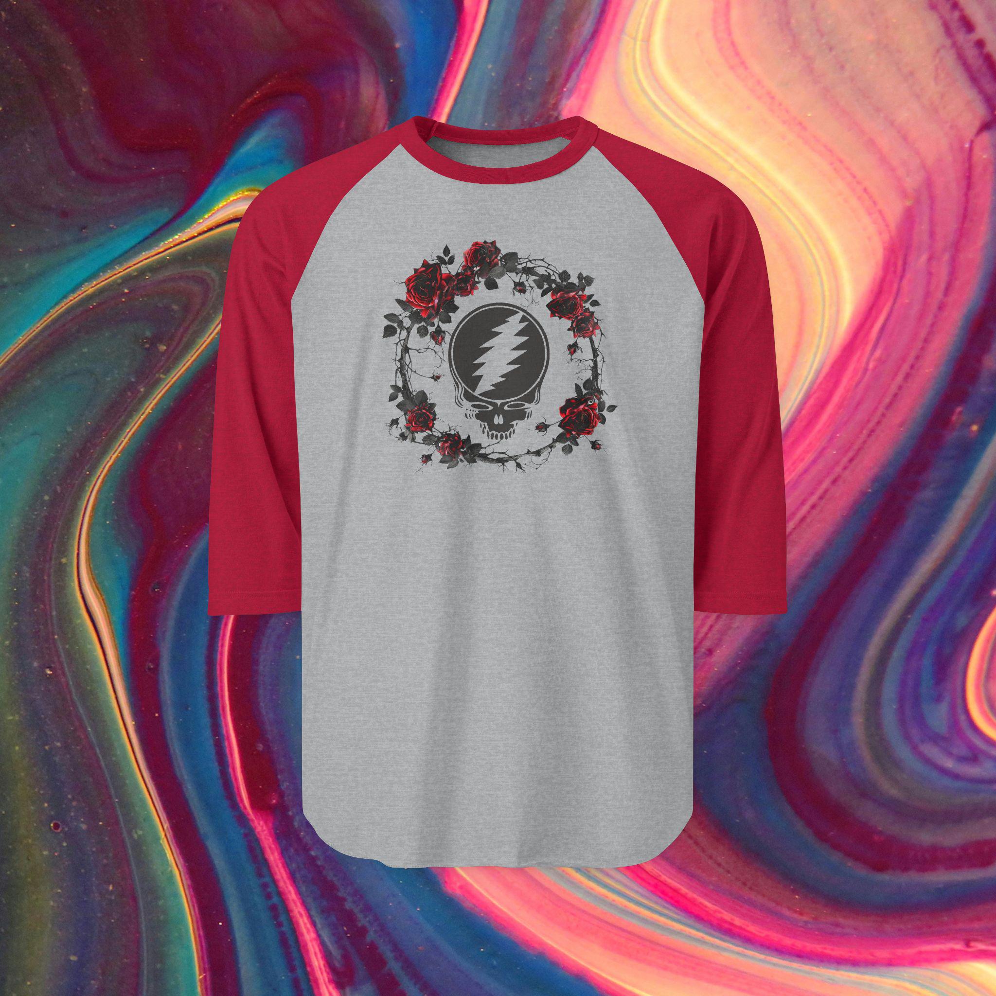 Grateful Dead Raglan - Etsy