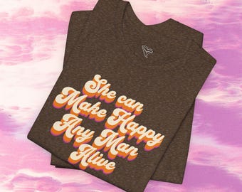 Sugar Magnolia Shirt, Retro Grateful Dead Inspired Tee, Graphic T-Shirt, Vintage Jam Band Shirt, Festival Concert Tee, Retro Lettering Top