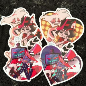 Hazbin Hotel Vinyl Stickers