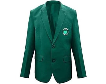 Grüne Golf-Manteljacke für Herren, grüner Sportmantel, grüner Golf-Blazer, grüne Golf-Jacke, grüner Sport-Blazer