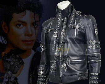 Veste de costume de cosplay du roi chanteur Michael Jackson