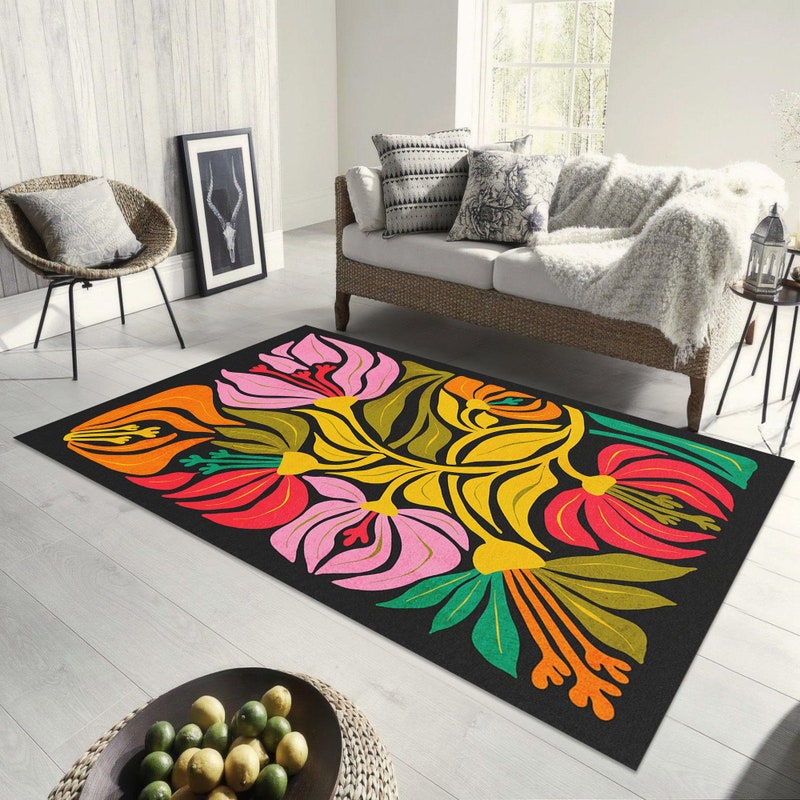 Flower Rug - Etsy