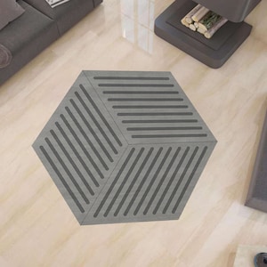 Cube Pattern Rug,Geometric Rug,Modern Home Decor,Popular Carpet,Gray Carpet,Cube Rug,Luxury Rug,Personalized Gift,Custom Rug,Shaped Rug
