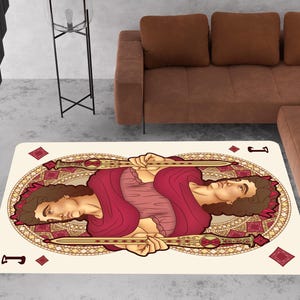 Poker Teppich, Spielkarten Teppich, Spielkarten Teppich, Spielzimmer Teppich, Beliebter Teppich, Luxusteppich, Kelimteppich, Gotik Teppich, Jungenzimmer Teppich, Personalisierbarer Teppich