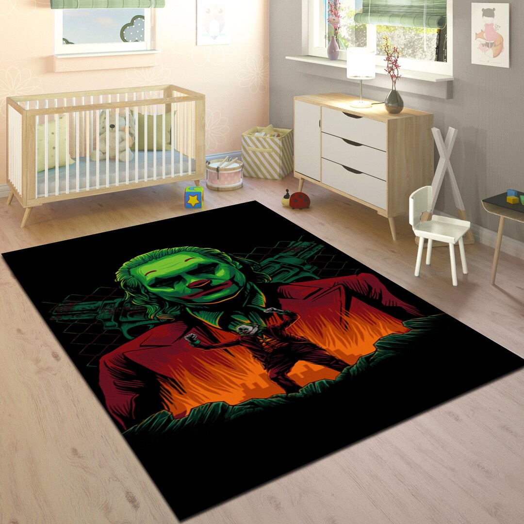 Joker Rug,movie Carpet,avengers Home Decor,teens Room Rug,dark ...