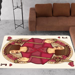 Spielkarten Teppich,Poker Teppich,Spielkarte Teppich,Spielzimmer Teppich,Bescheidener Teppich,Beliebter Teppich,Gothic Style Teppich,Jungenzimmer Teppich,Teppich Personalisierbar