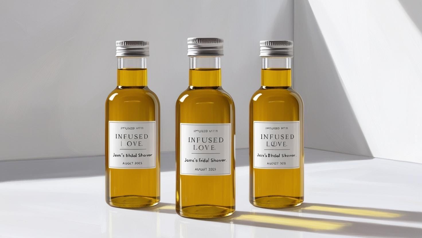 ¡Olive You! Recuerdos de despedida de soltera con aceite de oliva infusionado / Regalos de agradecimiento para bodas / Recuerdos de baby shower / Botellas de aceite de oliva personalizadas / Infusionado con sabor