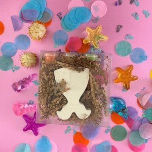 Mermaid Tailspin - Malen Sie Ihre eigene Meerjungfrau Schwanz Malerei Aktivität Kits, Meerjungfrau Gastgeschenk, DIY Keramik Kit