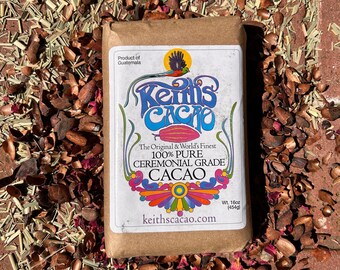 100% Pure Ceremonial Cacao - Premium Grade Keith's Cacao