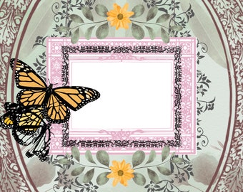 Butterfly Printable Planner 8.5x11
