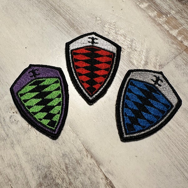 Koenigsegg Hook&Loop Embroidered Patch