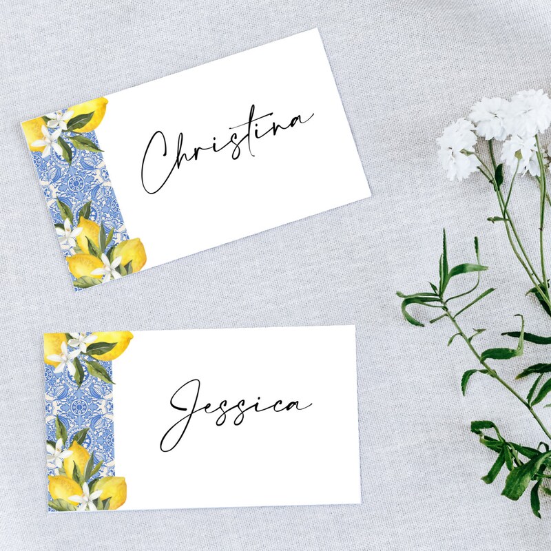 Bridal Shower Place Cards - Etsy