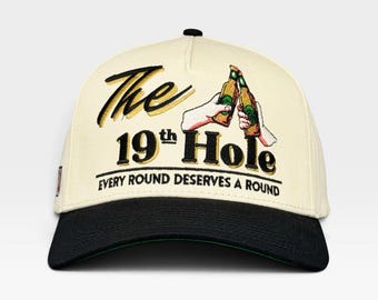 The 19th Hole Snapback (Cream/Black)