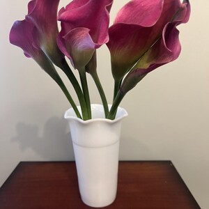 Vintage Hazel Atlas Milk Glass Vase