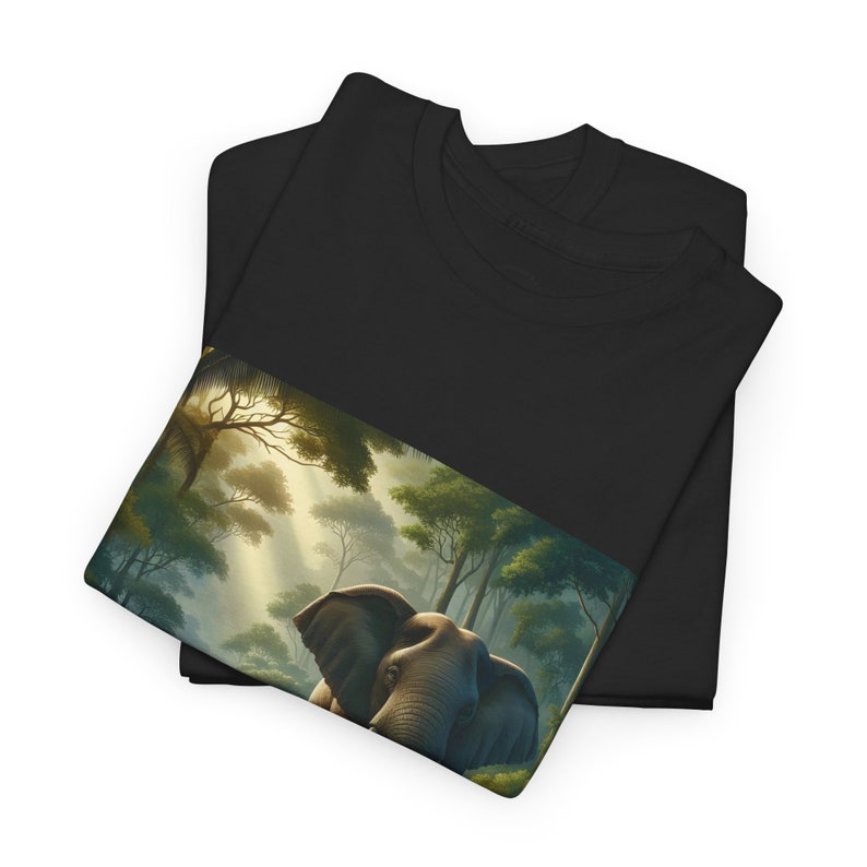 Unisex T-Shirt faszinierende Welt der Elefanten Bild 6