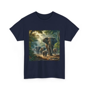 Unisex T-Shirt faszinierende Welt der Elefanten Bild 5