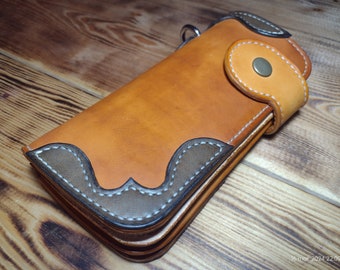 Biker wallet Cowboy (Long)