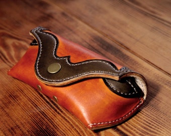 Sunglases case Cowboy (Saddle tan).