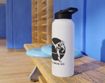 Taekwond Kick Stainless Steel Water Bottle