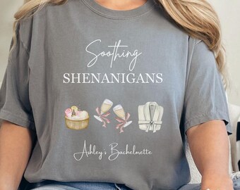 Custom Spa Bachelorette, Relaxing Custom Bachelorette Party, Girl's Night In Party, Introvert Bride Gift, Girls Gone Mild, Spa Bridal Shower