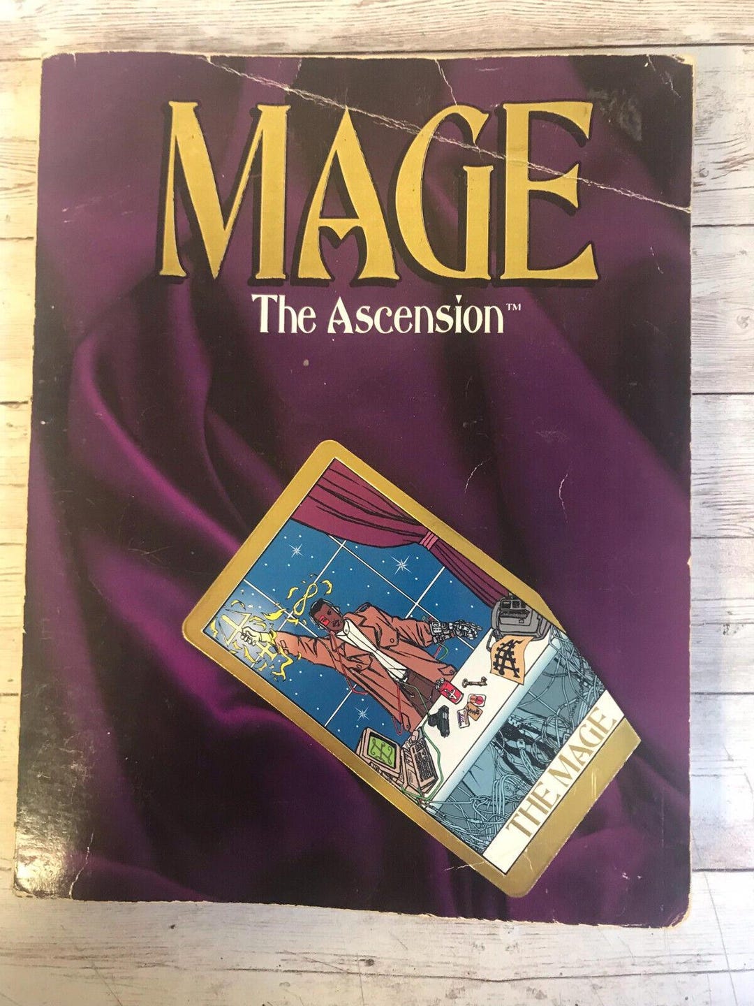 Ficha Bonita Editavel de Mage: The Ascension no Google Docs - White