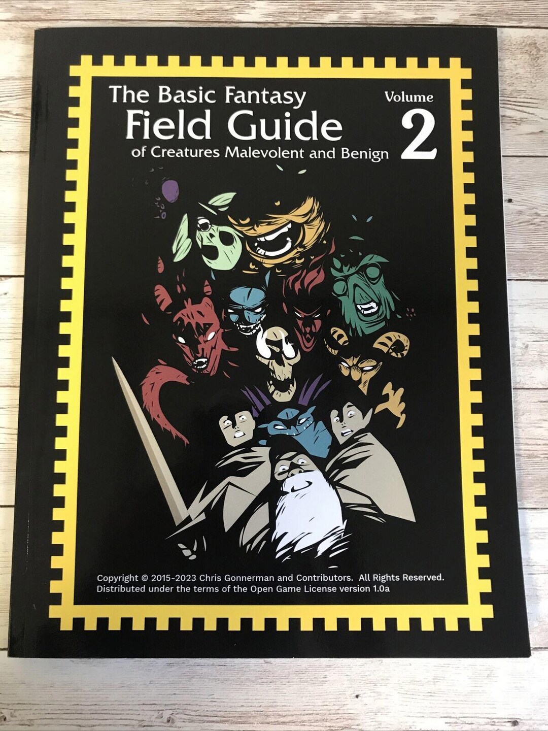 Creatures Field Guide Field Guide of Creatures Malevolent and Benign Vol2 Basic Fantasy RPG ...