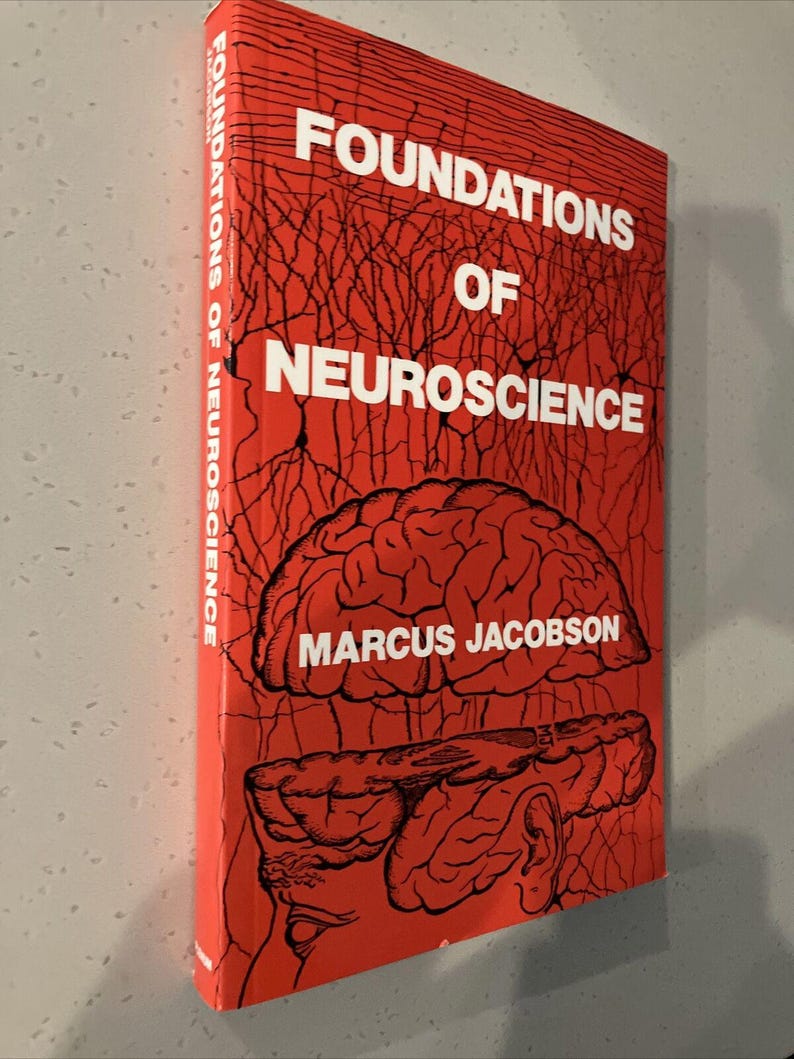 Foundations of Neuroscience de Jacobson, Marcus 1995 Couverture souple image 3