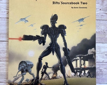 Rifts Sourcebook Two: The Mechanoids (Kevin Siembieda) Palladium RPG