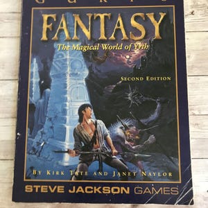 GURPS Fantasy by Steve Jackson Games Staff (1995, Trade Paperback)