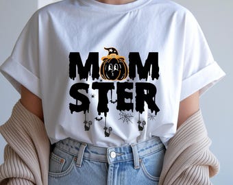 Funny Mom-ster Halloween Shirt: Spooky Graphic Tee, Hoodie, Sweatshirt